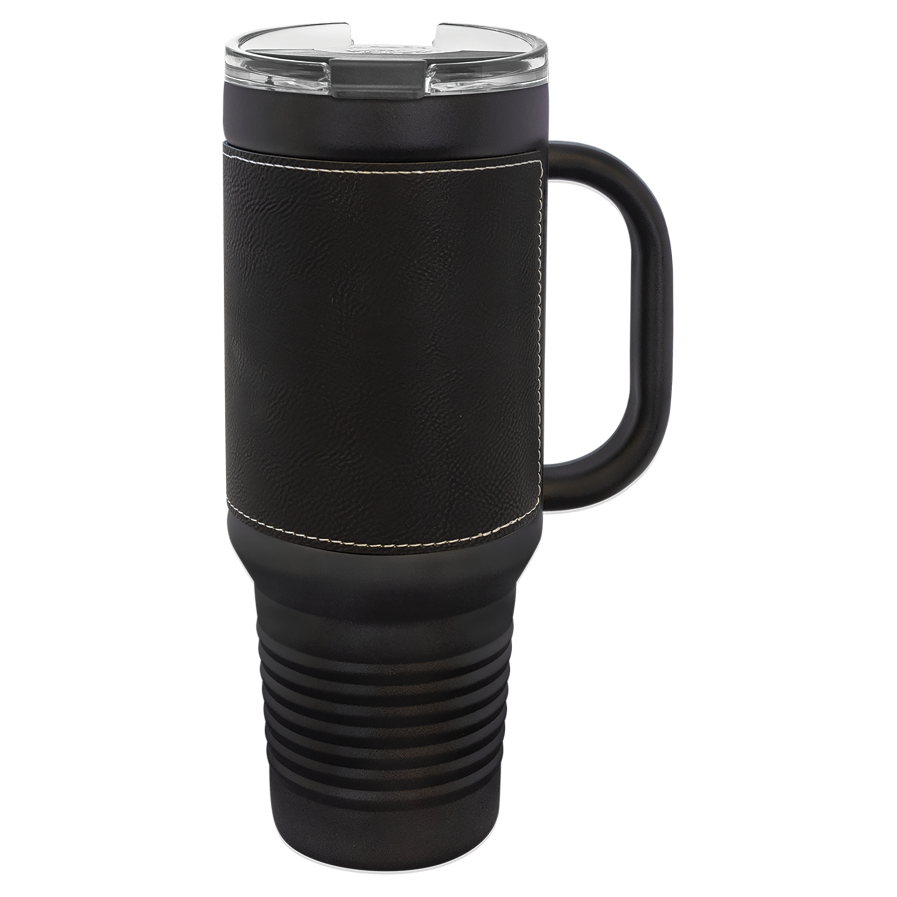 Polar Camel 40oz Leatherette Grip Travel Mug